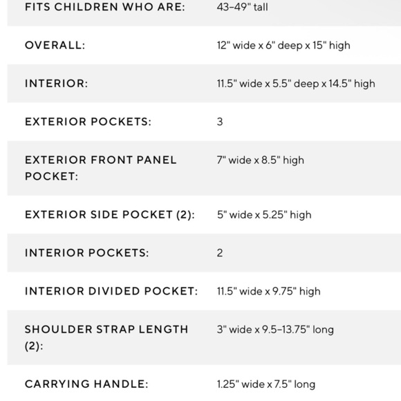 Pottery Barn Kids Unicorn Backpack - Pink and Blue - Picture 5 of 5